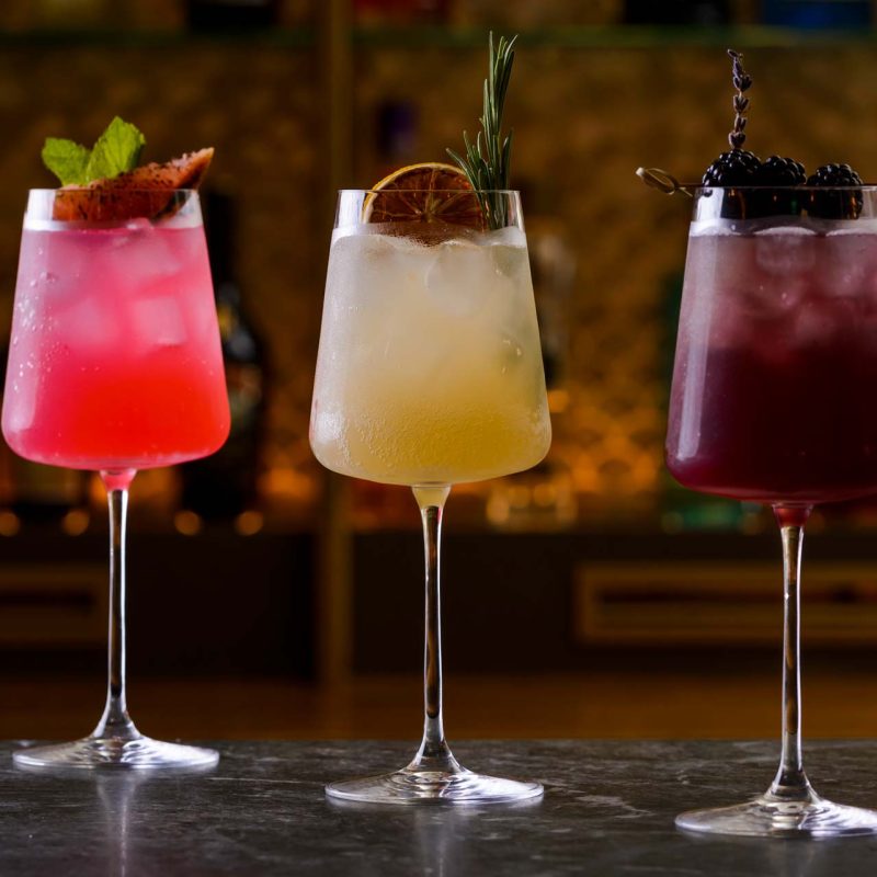 A selection of cocktails