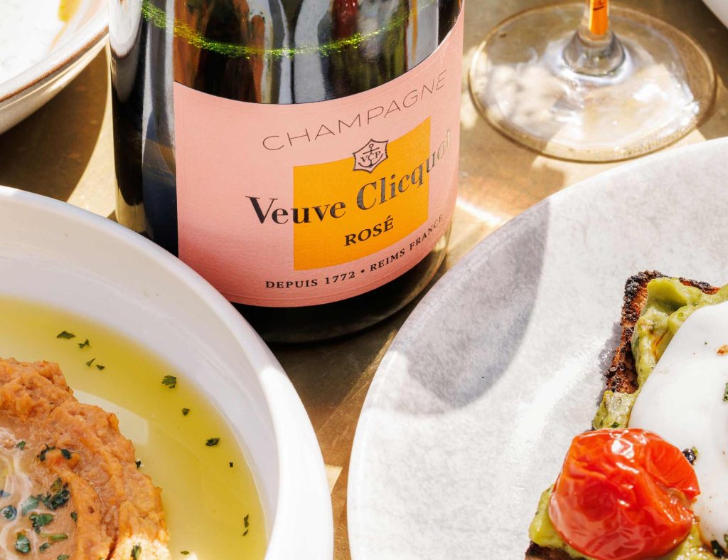 Brunch and champagne