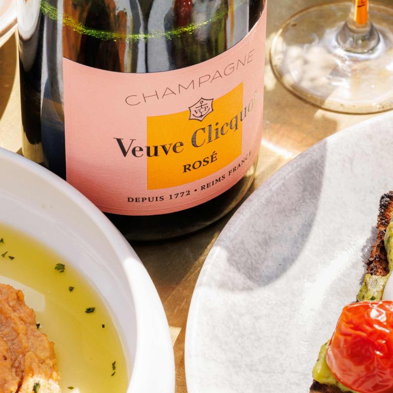 Brunch and champagne