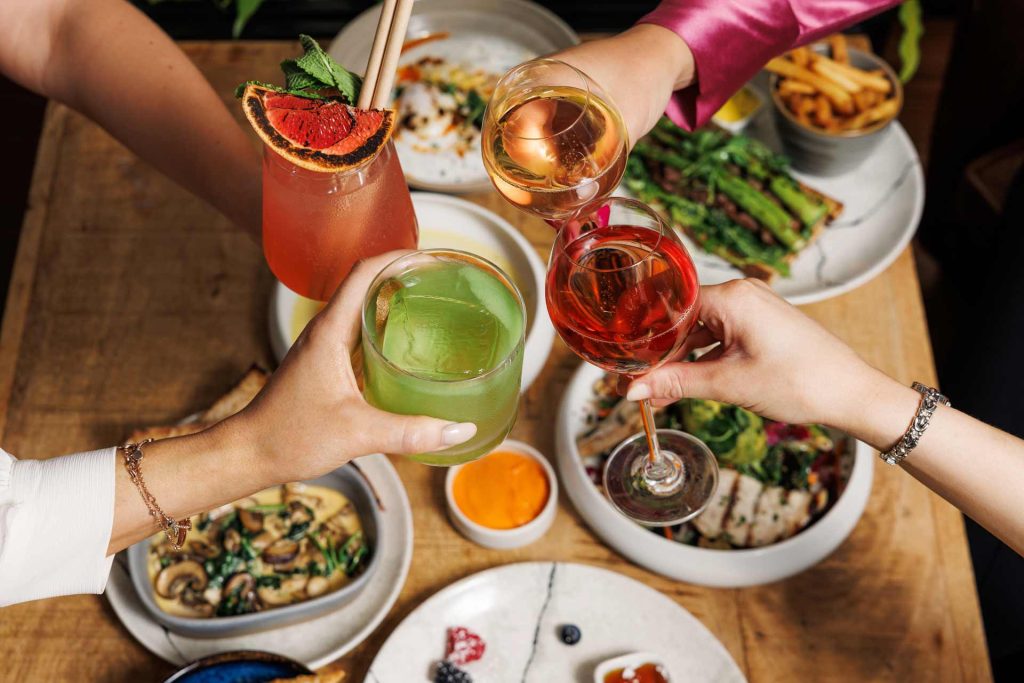 Brunch and signature cocktails at the Tan yard