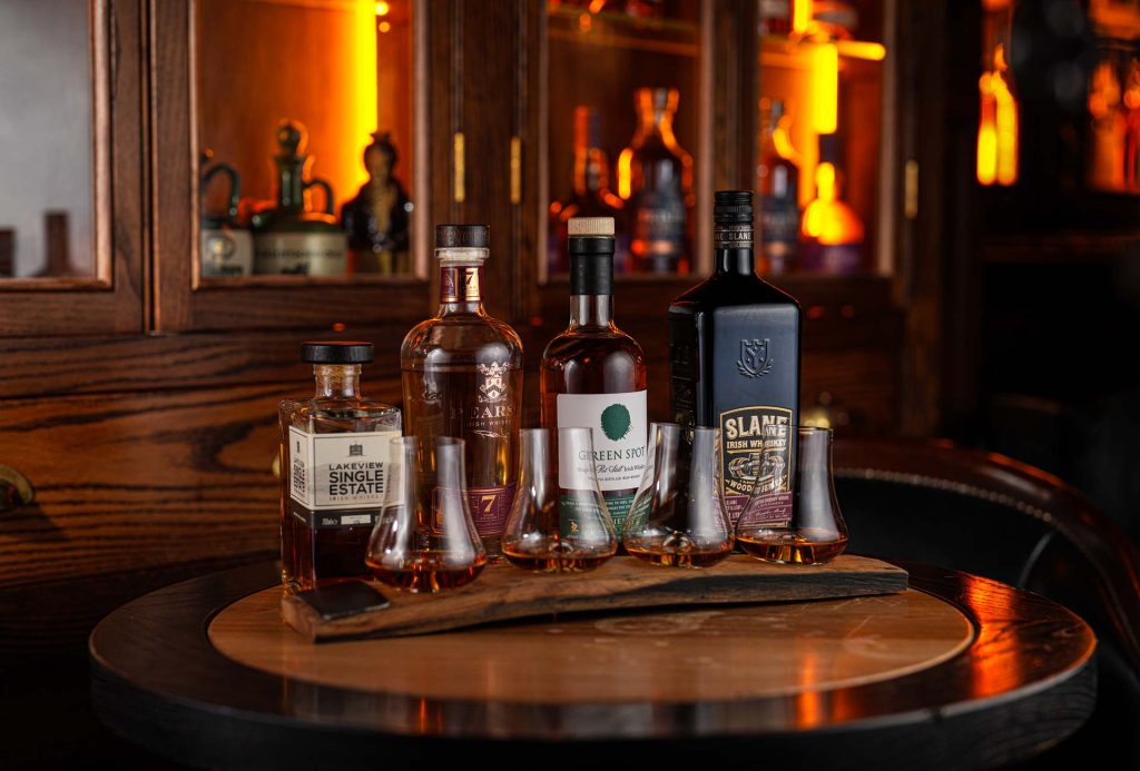 Irish Whiskeys in Pigs Lane
