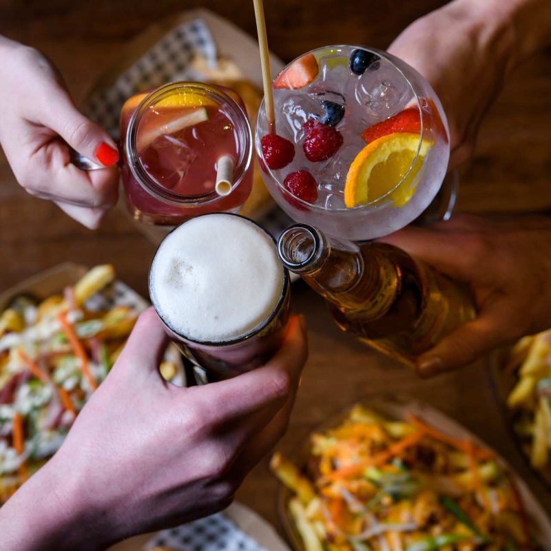 Cocktails in Scruffys