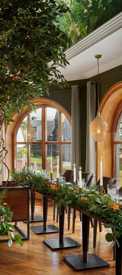 The Tanyard dining room